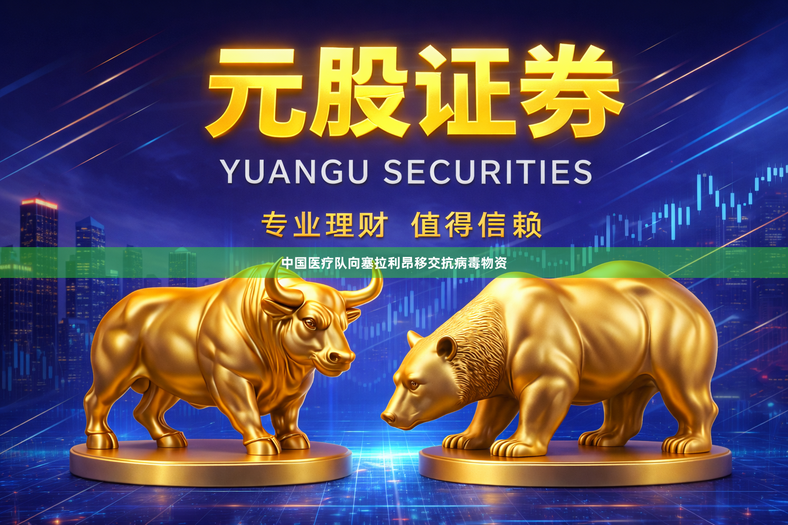 中国医疗队向塞拉利昂移交抗病毒物资