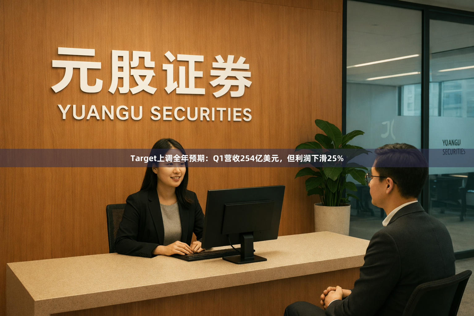Target上调全年预期：Q1营收254亿美元，但利润下滑25%