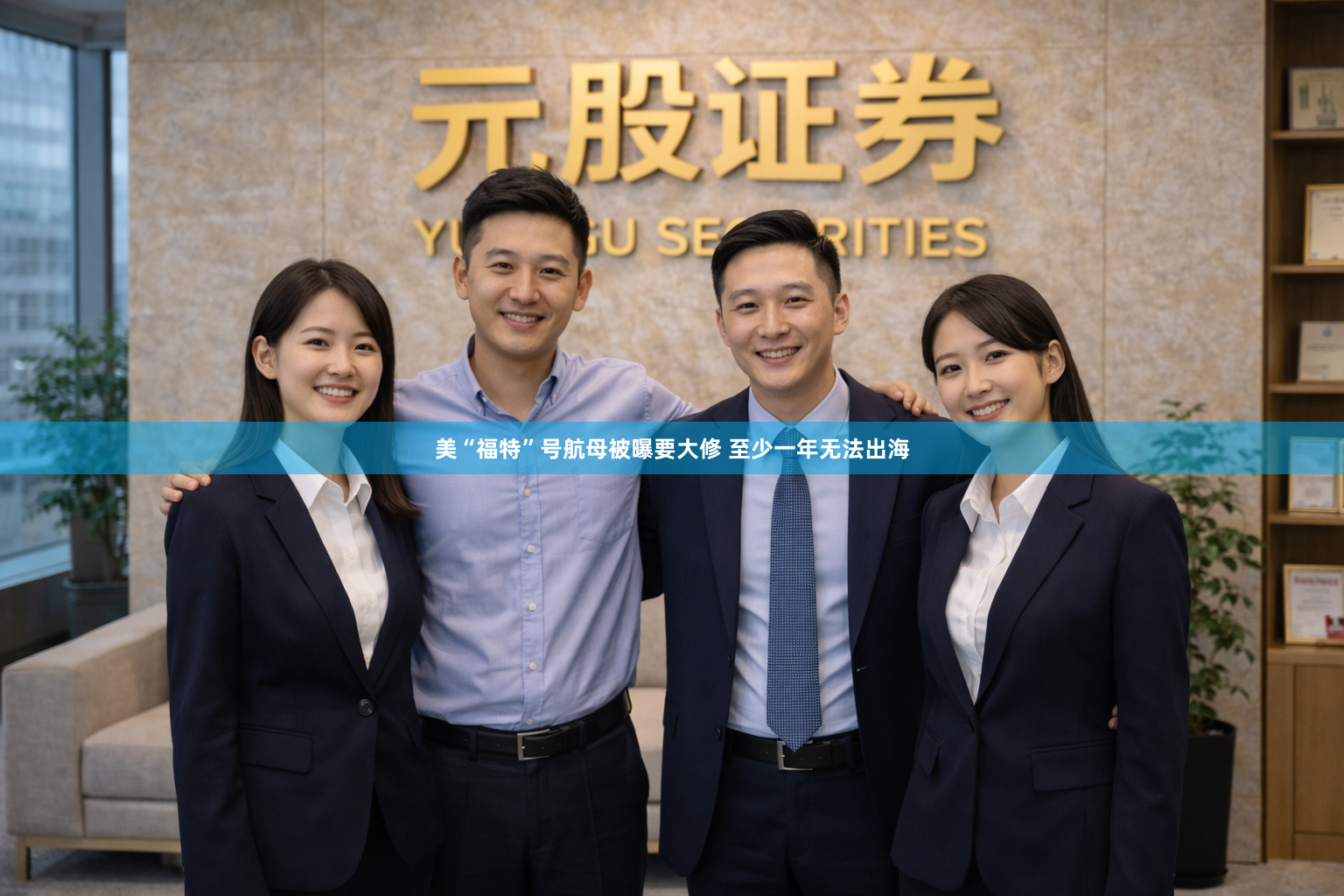美“福特”号航母被曝要大修 至少一年无法出海