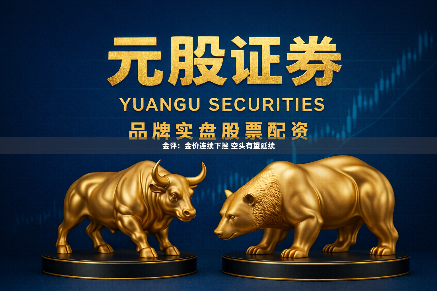 金评：金价连续下挫 空头有望延续